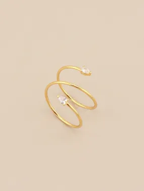 Teardrop Wire Ring