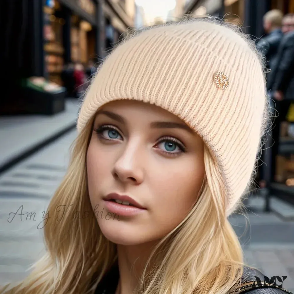 Thickened Velvet Warm Knitted Hat