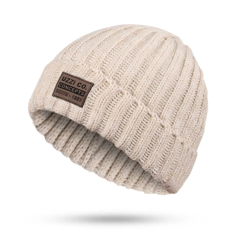 Uzzi Co. Knitted Cotton Beanie