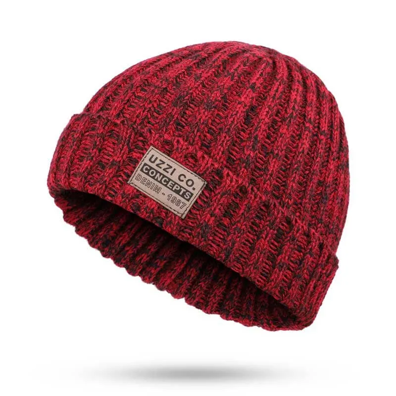 Uzzi Co. Knitted Cotton Beanie