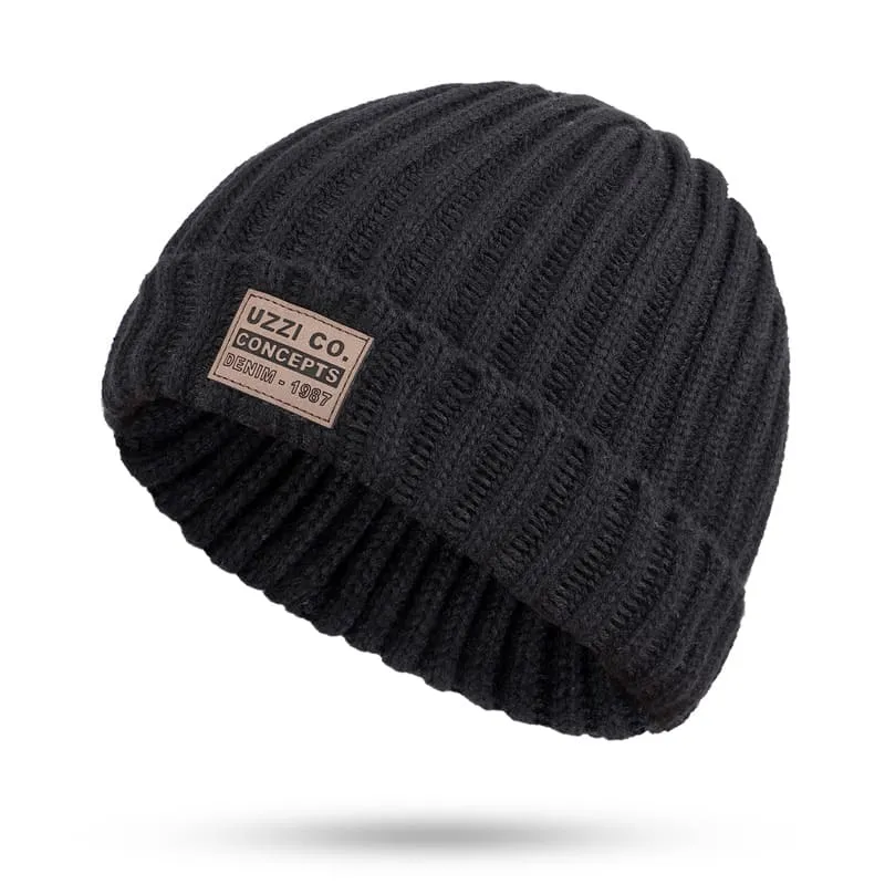 Uzzi Co. Knitted Cotton Beanie