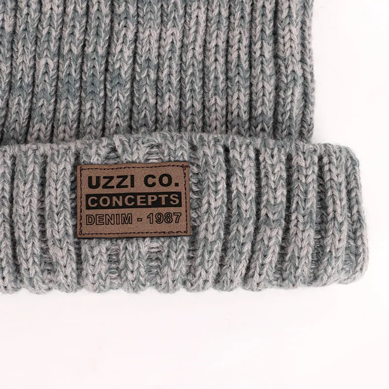 Uzzi Co. Knitted Cotton Beanie