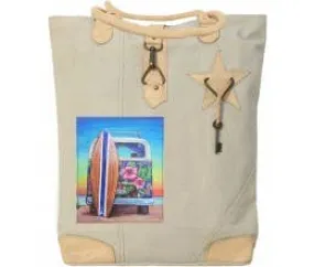 VW Summer Loving Canvas Tote