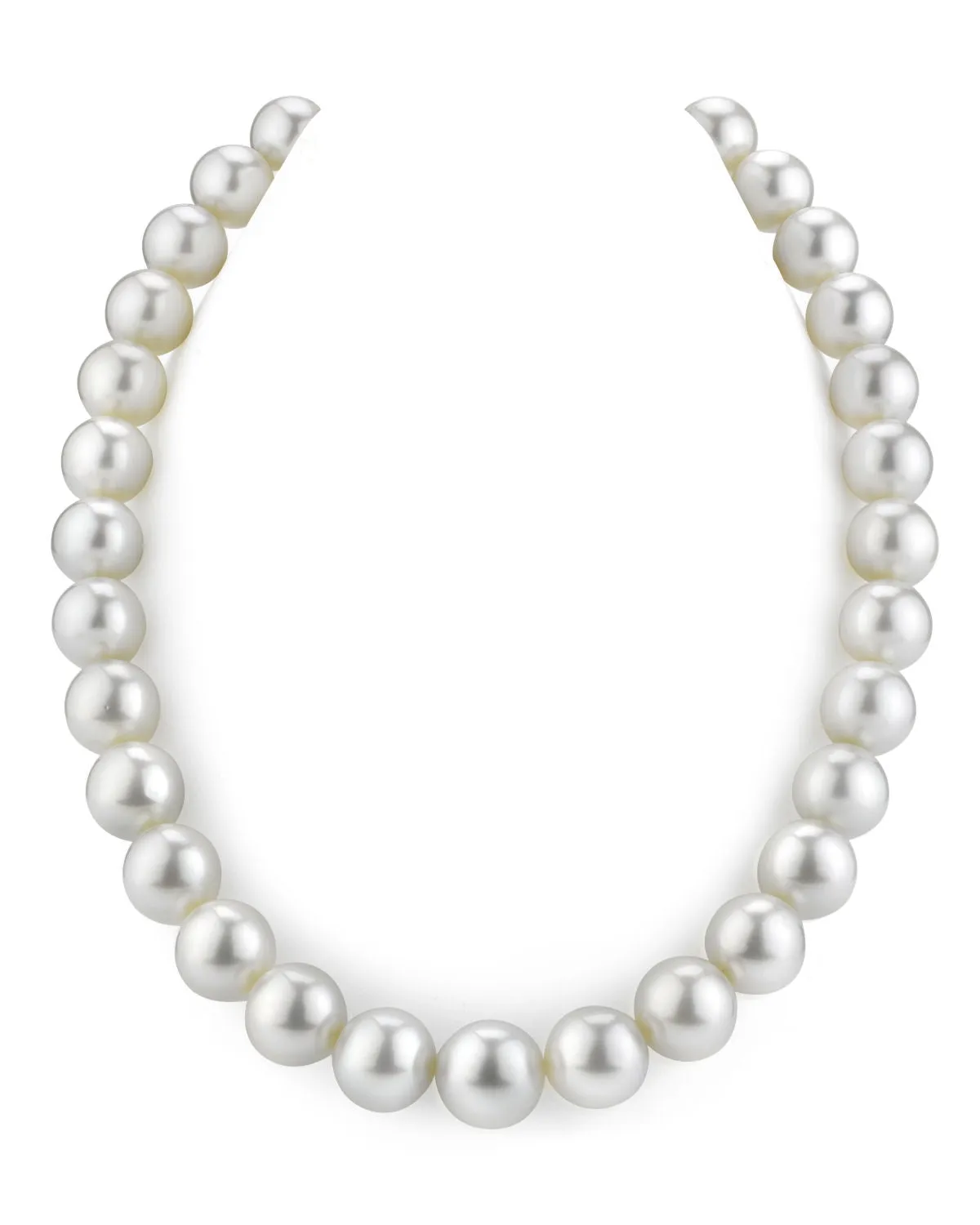 White South Sea Pearl Necklace, 13.0-14.0mm - AAAA Quality