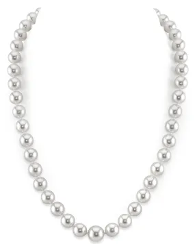 White South Sea Pearl Necklace, 8.0-10.0mm - AAA Quality