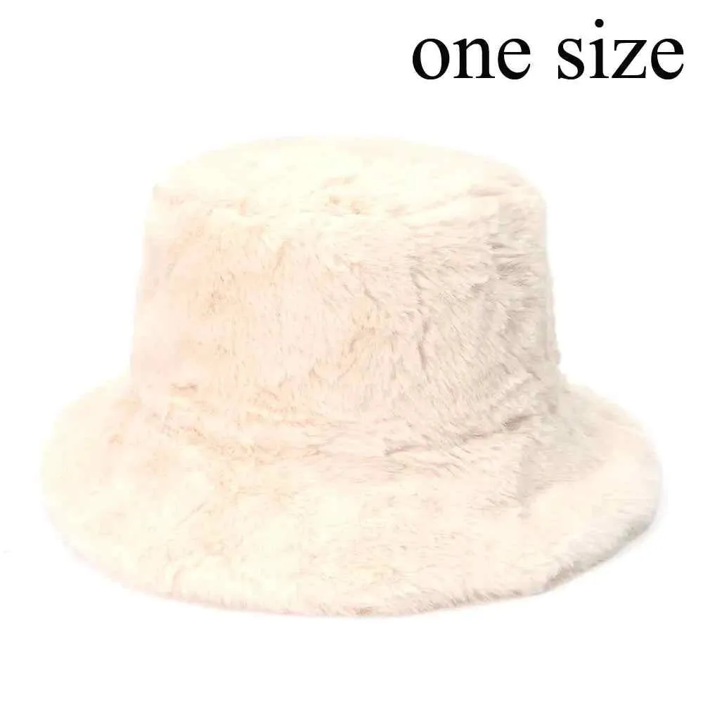 Winter Fluffy Bucket Hats