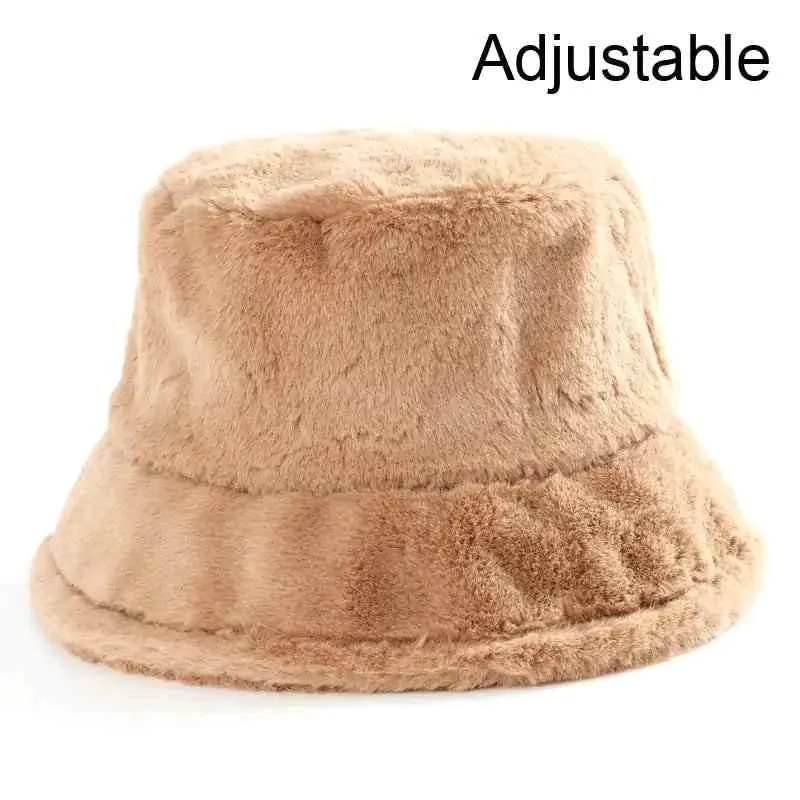 Winter Fluffy Bucket Hats