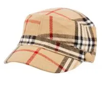 Women's Fashion Plaid Cadet Cap