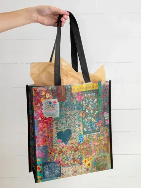 XL Happy Bag, Set of 3 - Chirp Patchwork